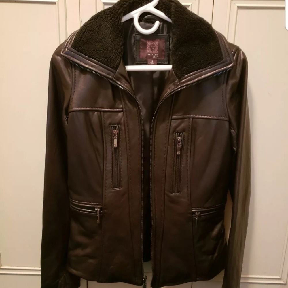 Women's leather jacket